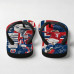 Chinelo Masculino Erling Haaland Noruega Blueprint Vermelho e Azul Chinelo Masculino Erling Haaland Noruega Blueprint Vermelho e Azul