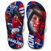 Chinelo Masculino Erling Haaland Noruega Art Azul e Vermelho Chinelo Masculino Erling Haaland Noruega Art Azul e Vermelho