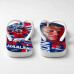 Chinelo Masculino Erling Haaland Noruega Art Azul e Vermelho Chinelo Masculino Erling Haaland Noruega Art Azul e Vermelho