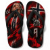 Chinelo Masculino Erling Haaland Noruega Viking Vermelho e Preto Chinelo Masculino Erling Haaland Noruega Viking Vermelho e Preto