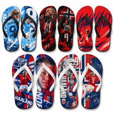 Chinelo Masculino Erling Haaland Varias Estampas Chinelo Masculino Erling Haaland Varias Estampas