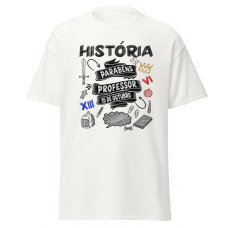 Camiseta Masculina História