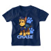 Camiseta Infantil Menino Patrulha Canina Chase Camiseta Infantil Menino Patrulha Canina Chase
