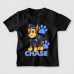 Camiseta Infantil Menino Patrulha Canina Chase Camiseta Infantil Menino Patrulha Canina Chase
