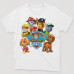 Camiseta Infantil Menino Patrulha Canina Camiseta Infantil Menino Patrulha Canina