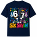 Camiseta Infantil Menino 67 Six Seven