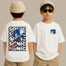 Camiseta Infantil Menino Sonic Ouriço Camiseta Infantil Menino Sonic Ouriço