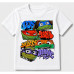 Camiseta Infantil Menino Tartarugas ninjas