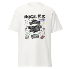 Camiseta Masculina Inglês Camiseta Masculina Inglês