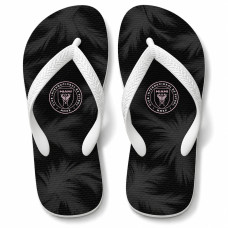 Chinelo Masculino Inter Miami Palm Black Minimal Preto e Branco Chinelo Masculino Inter Miami Palm Black Minimal Preto e Branco