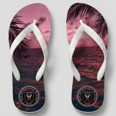 Chinelo Masculino Inter Miami Sunset Rosa e Preto Chinelo Masculino Inter Miami Sunset Rosa e Preto