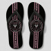 Chinelo Masculino Inter Miami Vertical Stripe Preto e Rosa Chinelo Masculino Inter Miami Vertical Stripe Preto e Rosa
