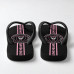 Chinelo Masculino Inter Miami Vertical Stripe Preto e Rosa Chinelo Masculino Inter Miami Vertical Stripe Preto e Rosa