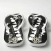 Chinelo Masculino Juventus Itália Preto e Branco