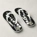 Chinelo Masculino Juventus Itália Preto e Branco