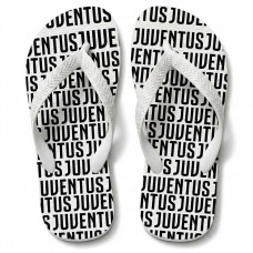 Chinelo Masculino Juventus Estampa Tipográfica Preto e Branco Chinelo Masculino Juventus Estampa Tipográfica Preto e Branco
