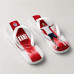 Chinelo Masculino Harry Kane Inglaterra Three Lions Branco e Vermelho Chinelo Masculino Harry Kane Inglaterra Three Lions Branco e Vermelho