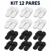 Kit 12 Pares Chinelos Masculino e Feminino de Dedo Kit 12 Pares Chinelos Masculino e Feminino de Dedo