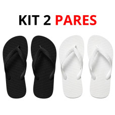Kit 2 Chinelos Masculino de Dedo Kit 2 Chinelos Masculino de Dedo