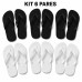 Kit 6 Chinelos Masculino e Feminino de Dedo Kit 6 Chinelos Masculino e Feminino de Dedo