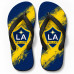 Chinelo Masculino LA Galaxy Escudo com Efeito Pincelado Chinelo Masculino LA Galaxy Escudo com Efeito Pincelado