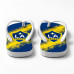 Chinelo Masculino LA Galaxy Escudo com Efeito Pincelado Chinelo Masculino LA Galaxy Escudo com Efeito Pincelado