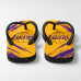 Chinelo Masculino Los Angeles Lakers Brush Amarelo e Roxo Chinelo Masculino Los Angeles Lakers Brush Amarelo e Roxo