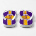 Chinelo Masculino Los Angeles Lakers Classic Roxo e Amarelo Chinelo Masculino Los Angeles Lakers Classic Roxo e Amarelo