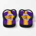 Chinelo Masculino Los Angeles Lakers Classic Roxo e Amarelo Chinelo Masculino Los Angeles Lakers Classic Roxo e Amarelo