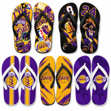 Chinelo Masculino Los Angeles Lakers Várias Estampas Chinelo Masculino Los Angeles Lakers Várias Estampas