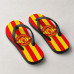 Chinelo Masculino Manchester United Amarelo e Vermelho Chinelo Masculino Manchester United Amarelo e Vermelho