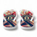 Chinelo Masculino Manchester United Estampa Geométrica Chinelo Masculino Manchester United Estampa Geométrica