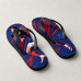 Chinelo Masculino Kylian Mbappé França Speed Azul e Vermelho Chinelo Masculino Kylian Mbappé França Speed Azul e Vermelho