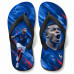 Chinelo Masculino Kylian Mbappé França Raça Azul e Vermelho Chinelo Masculino Kylian Mbappé França Raça Azul e Vermelho