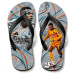 Chinelo Masculino Kylian Mbappé Real Madrid Waves Laranja e Branco Chinelo Masculino Kylian Mbappé Real Madrid Waves Laranja e Branco