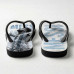 Chinelo Masculino Lionel Messi Comemoração Branco e Azul