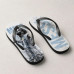 Chinelo Masculino Lionel Messi Comemoração Branco e Azul