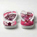 Chinelo Masculino Lionel Messi Inter Rosa e Branco