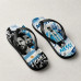 Chinelo Masculino Lionel Messi Seleção Argentina Azul e Branco Chinelo Masculino Lionel Messi Seleção Argentina Azul e Branco