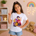Camiseta Infantil Menina Guerreiras do Kpop Camiseta Infantil Menina Guerreiras do Kpop