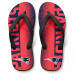 Chinelo Masculino New England Patriots Bold Vermelho e Azul Chinelo Masculino New England Patriots Bold Vermelho e Azul