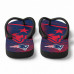 Chinelo Masculino New England Patriots Brush Azul e Vermelho Chinelo Masculino New England Patriots Brush Azul e Vermelho