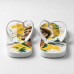 Chinelo Masculino Neymar Jr Brasil Canarinho Branco, Amarelo e Verde Chinelo Masculino Neymar Jr Brasil Canarinho Branco, Amarelo e Verde
