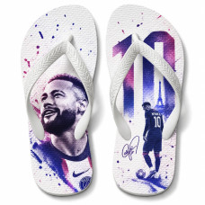Chinelo Masculino Neymar Jr Paris Neon Azul e Roxo Chinelo Masculino Neymar Jr Paris Neon Azul e Roxo