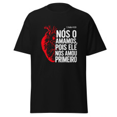 Camiseta Masculinas Nós O Amamos Camiseta Masculinas Nós O Amamos