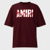 Camiseta Masculina Oversized Amiri Sunset Camiseta Masculina Oversized Amiri Sunset