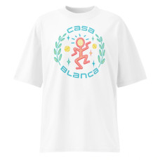 Camiseta Masculina Oversized Casa Blanca Play Camiseta Masculina Oversized Casa Blanca Play