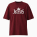 Camiseta Masculina Oversized Jesus Rei dos Reis Camiseta Masculina Oversized Jesus Rei dos Reis
