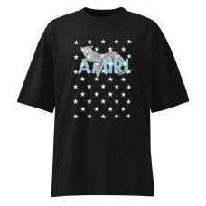Camiseta Masculina Oversized Amiri Panther Camiseta Masculina Oversized Amiri Panther