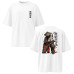 Camiseta Masculina Oversized Samurai Sakura Camiseta Masculina Oversized Samurai Sakura